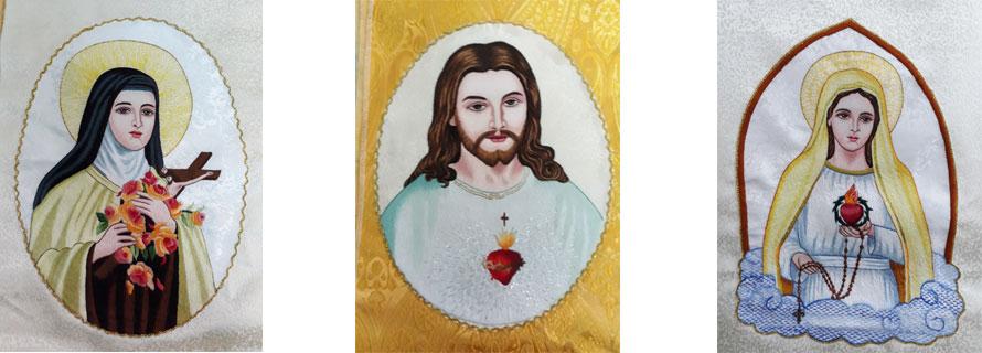 Jesus, Mary, St. Therese